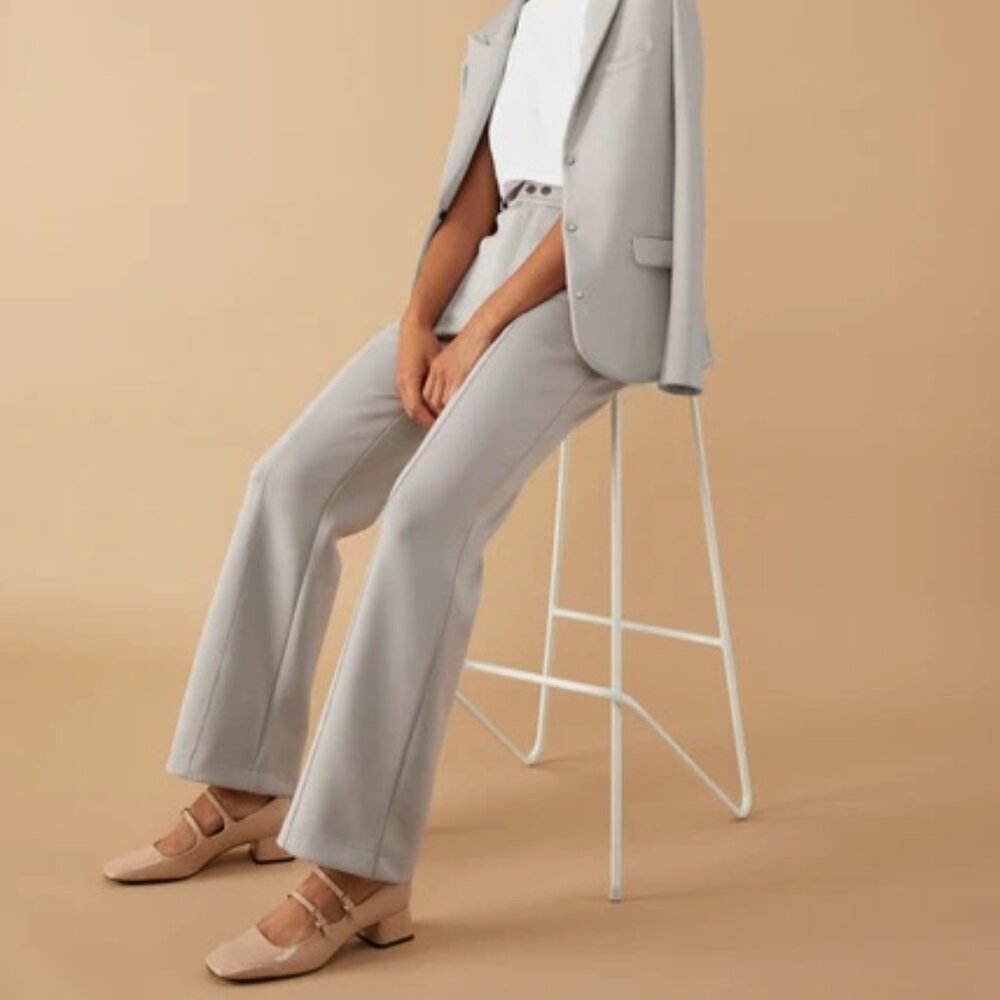 Aday After Work Slacks in Oyster, L - NWT